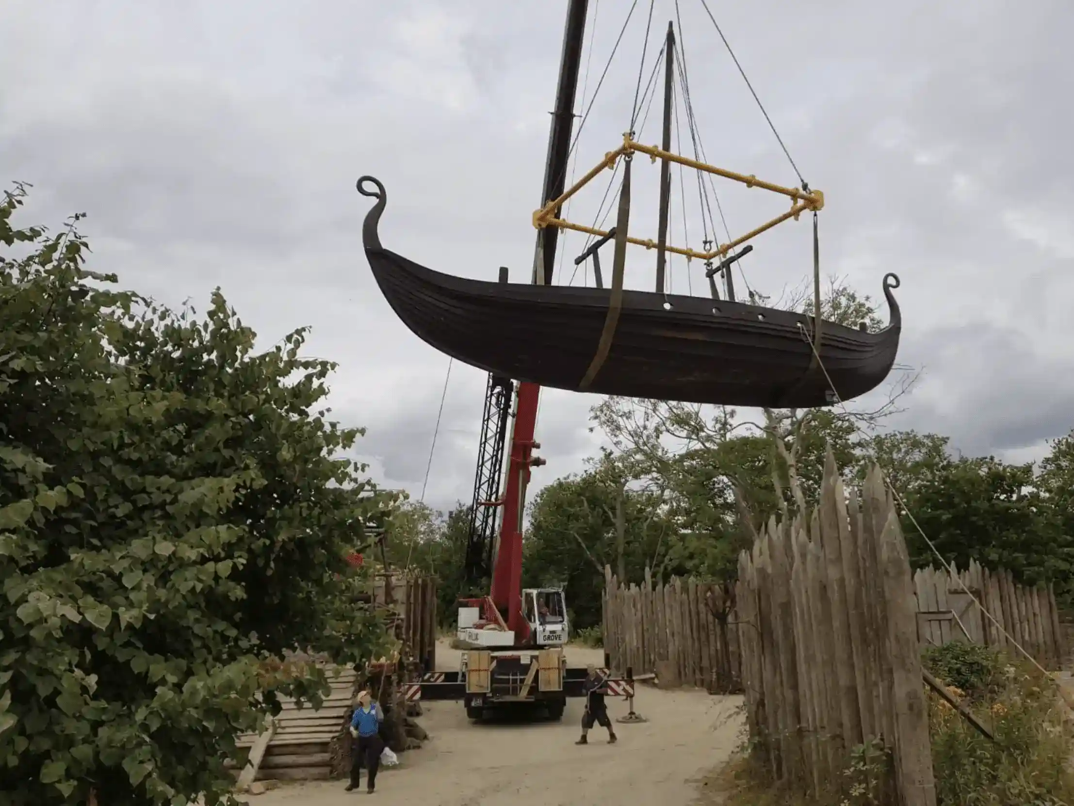 CMOD Spreader Frame Lifting Viking Boat