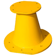 Modulift cone adaptor for spreader beam