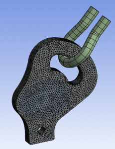 Modulift FEA Meshed Model