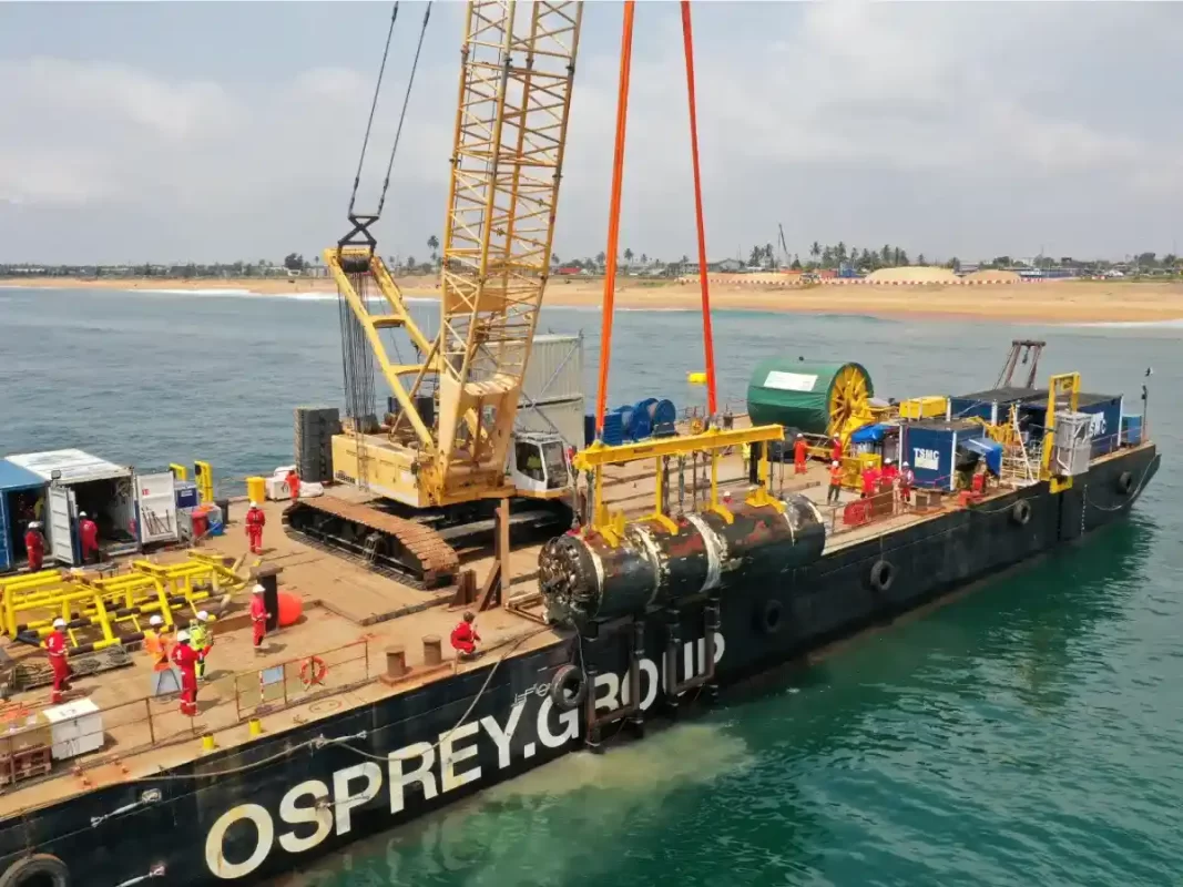 Custom Subsea Beam Recovers Micro Tunnelling Machine