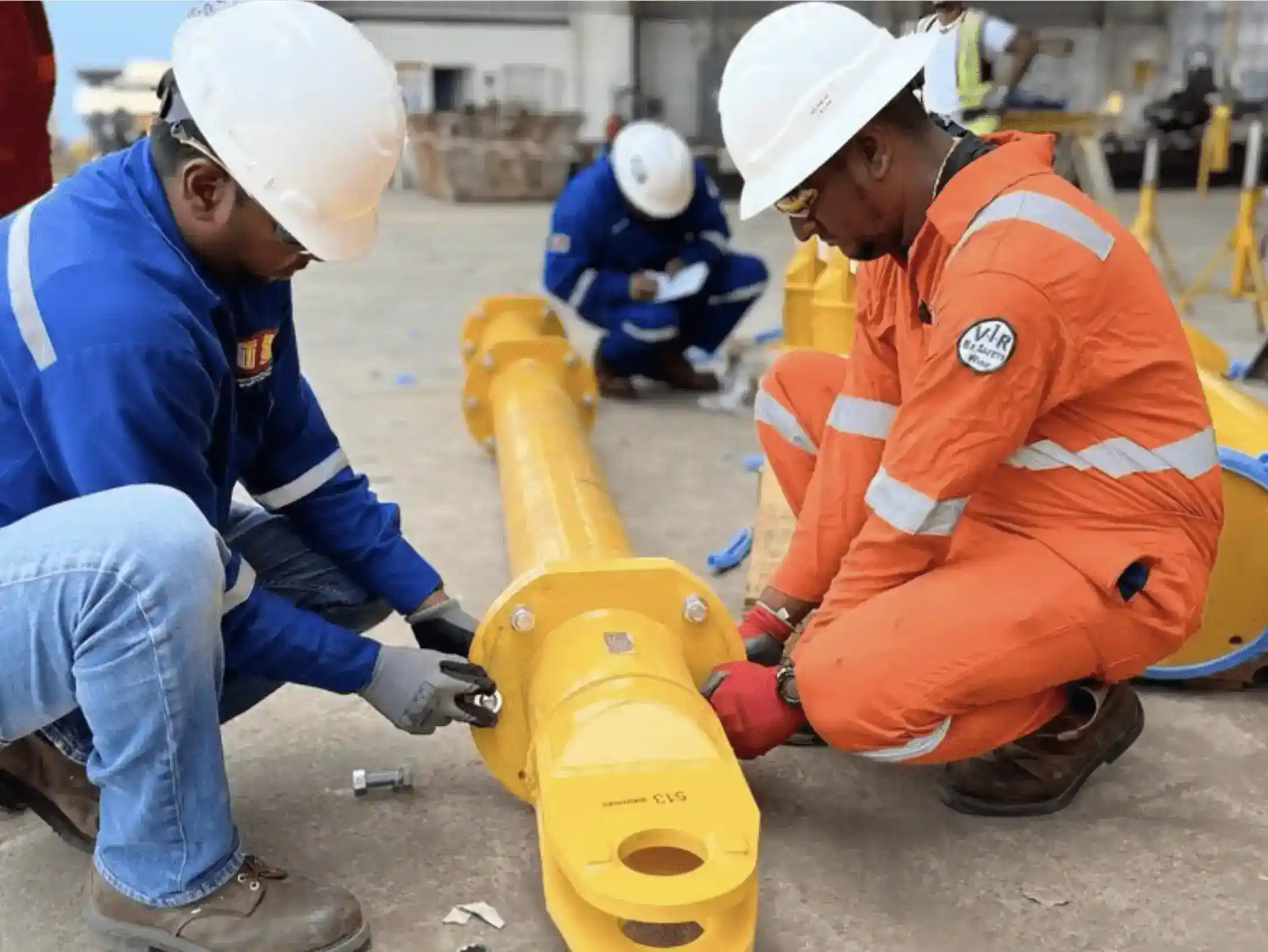 Assembly of a Modulift Spreader Beam