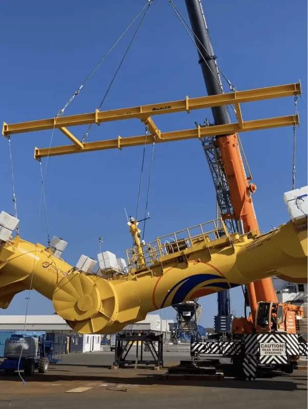 Custom lifting beam designed by Modulift
