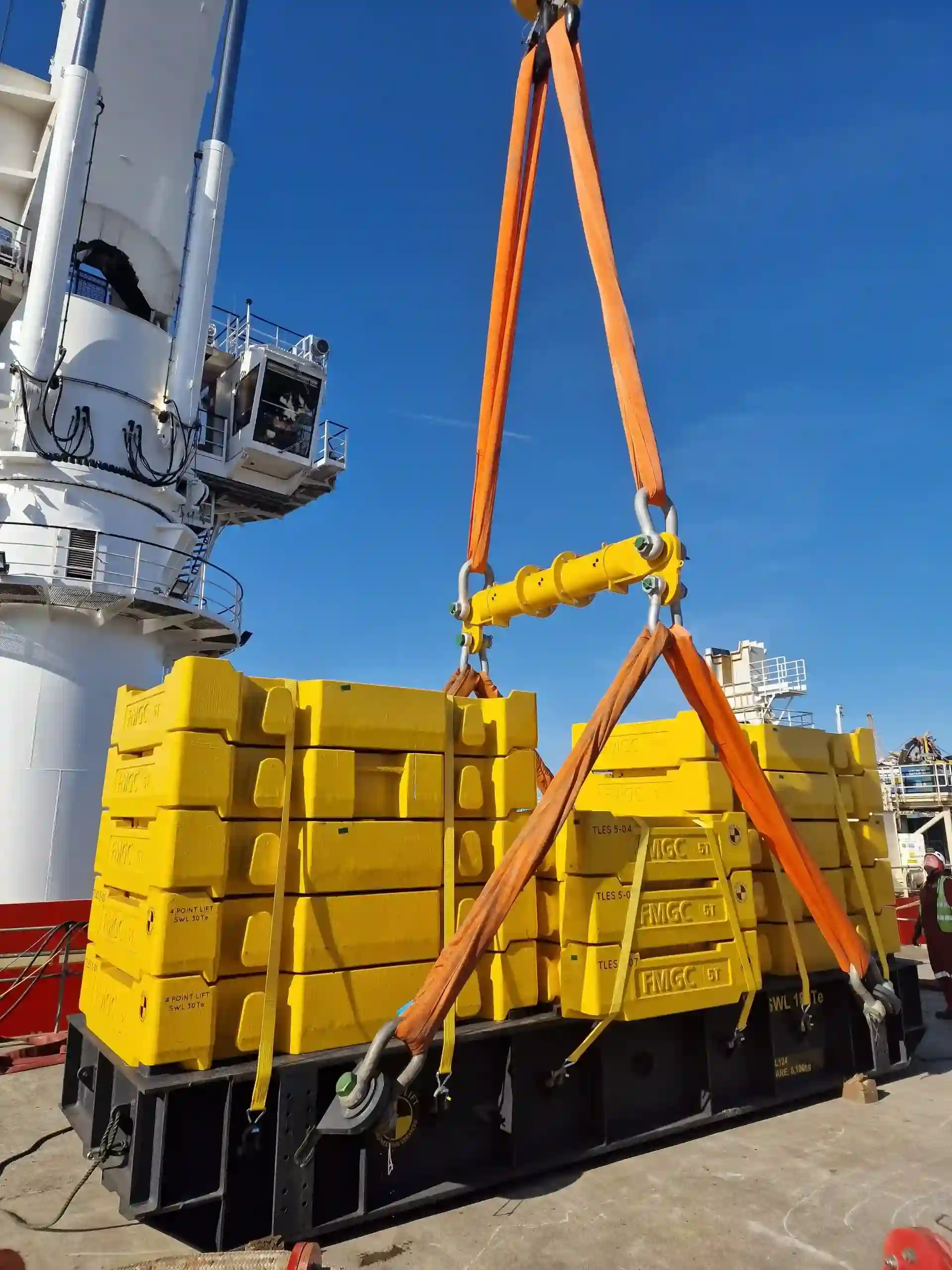 MOD 110H Spreader Beam Lifting Test Weights MOD 110H Spreader Beam Lifting Test Weights