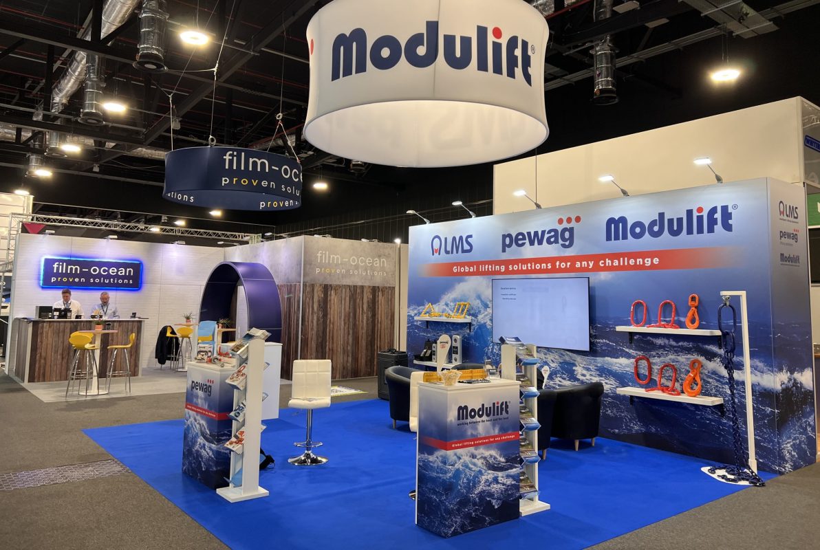 Modulift Exhibition Stand