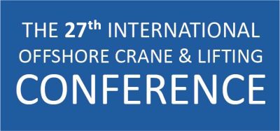27th Crane and lifting conference