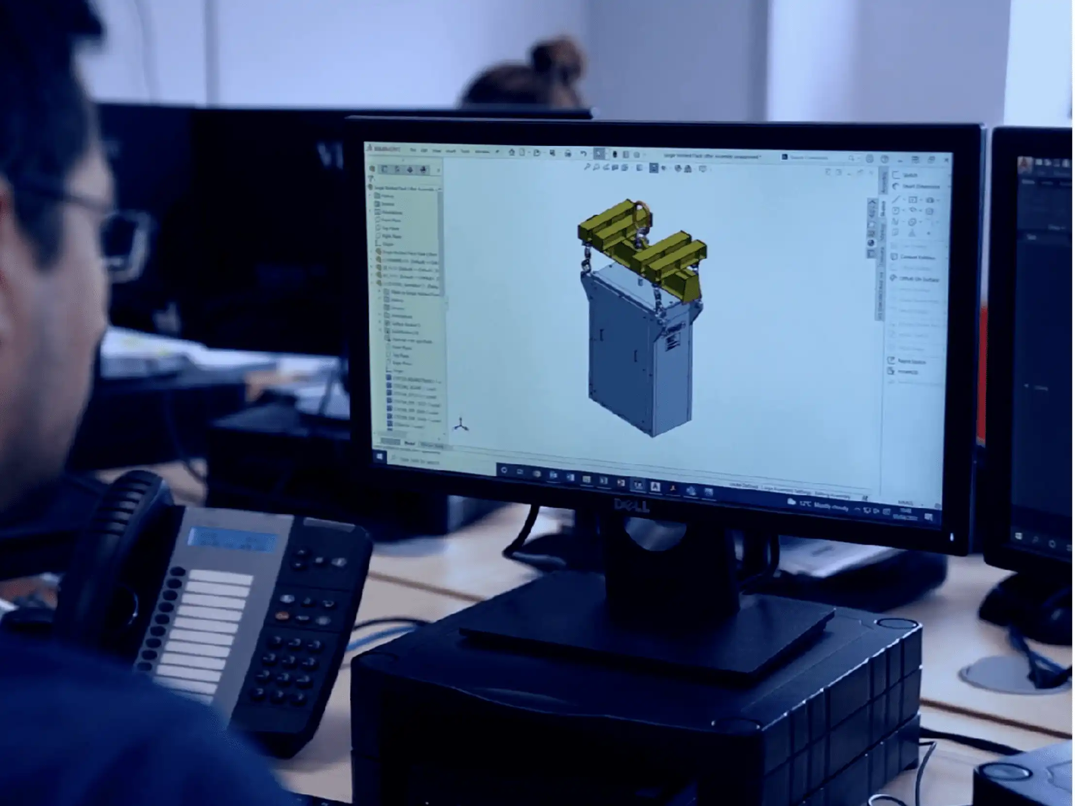 Engineer Designing on Computer