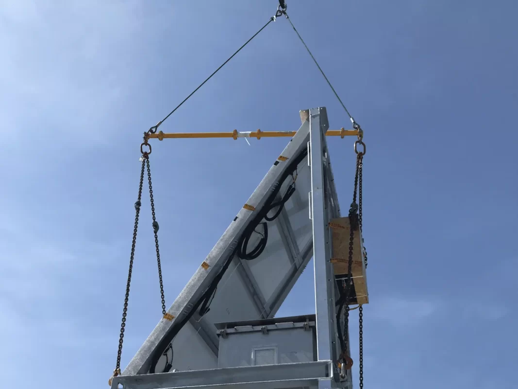 Modulift Spreader Beam Lifts Offshore Navigation Skids