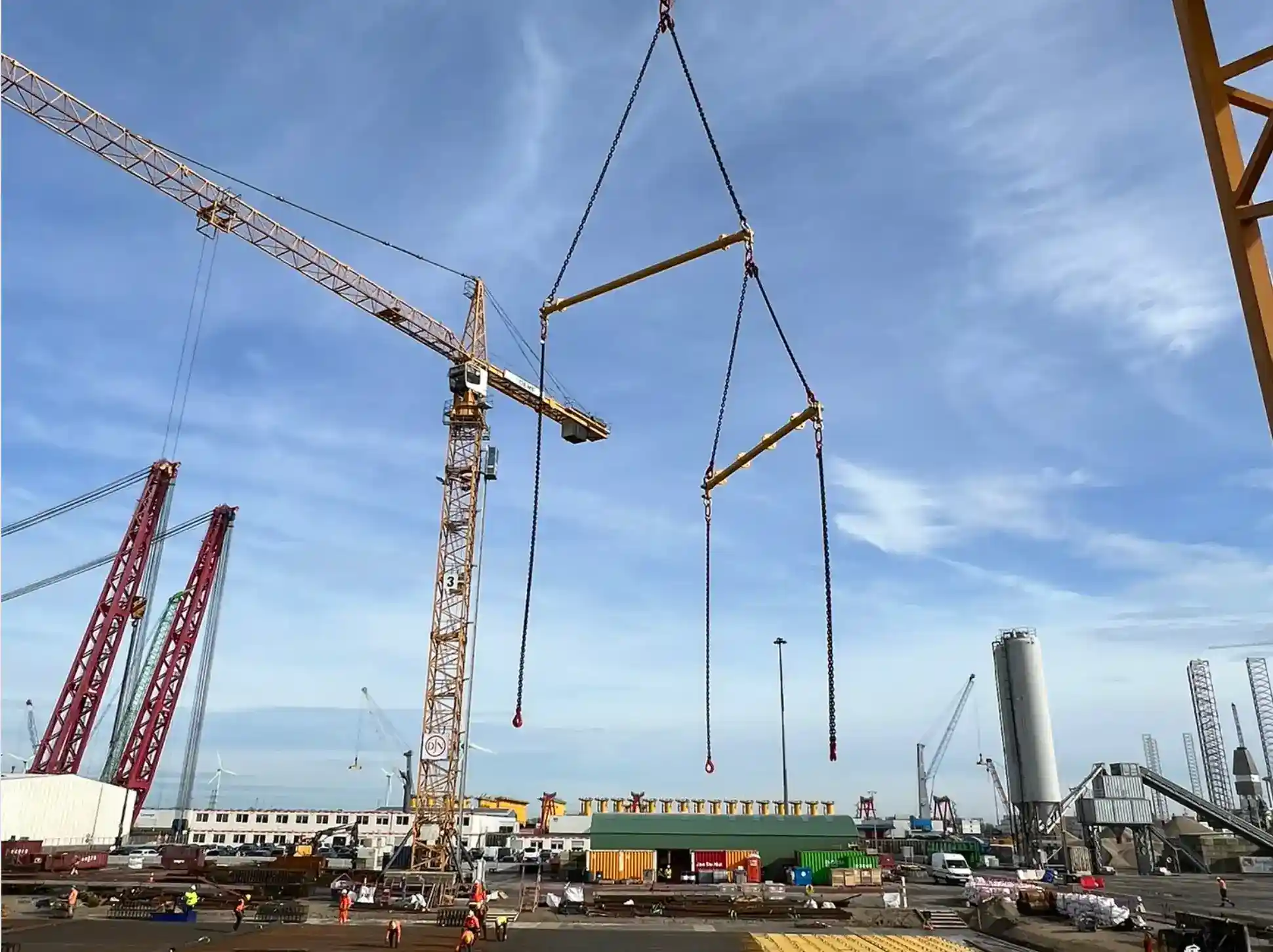 Modulift at World’s First Offshore Energy Island Princess Island