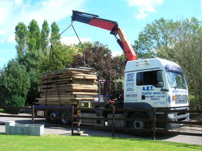 MOD 6 Spreader Beam in use