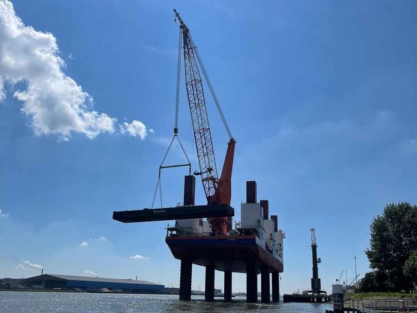 Modulift, LMS & Safe Lifting Europe support wind energy load test